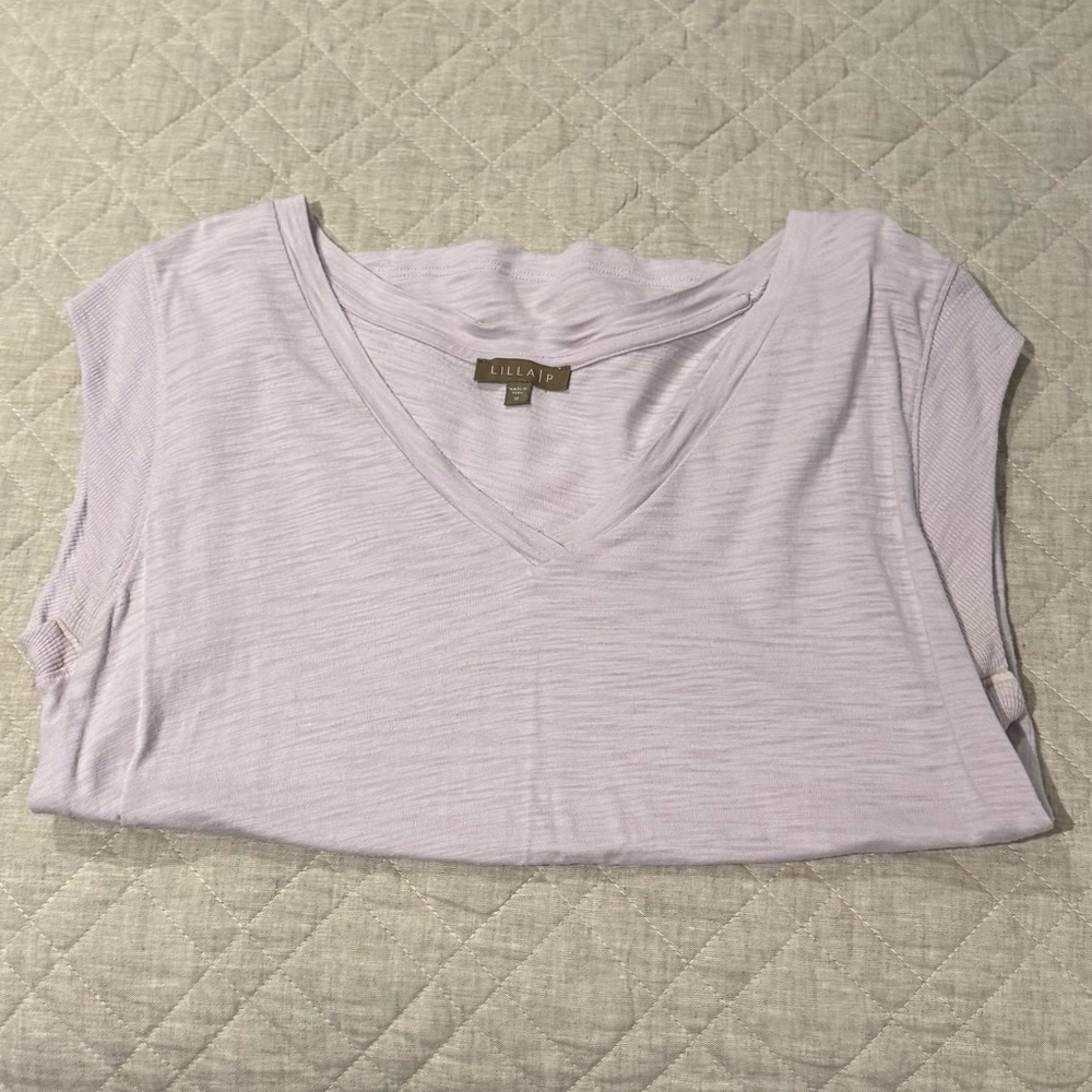 Lilla P Lavender Top